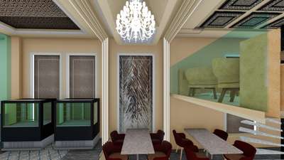 Restaurant 3d work 
 #restaurantdesign  #restaurantdesigner  #walkthrough_animations