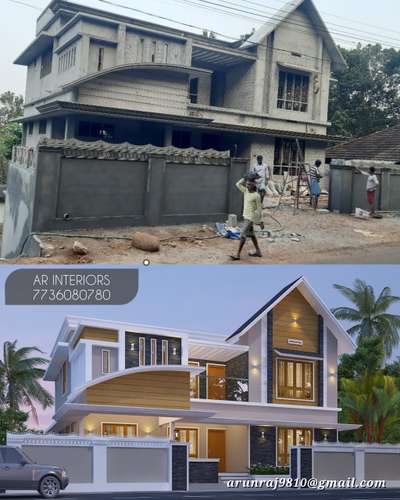 Client - Mr.Ravi
Location - Kunnathunadu
Reference No - 7736080780 #exteriordesigns