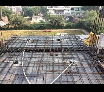 # 06 electrical layout plan
# ground roof slab steel
# casting in M20 ratio
# checking Reinforcement bar as per drawing