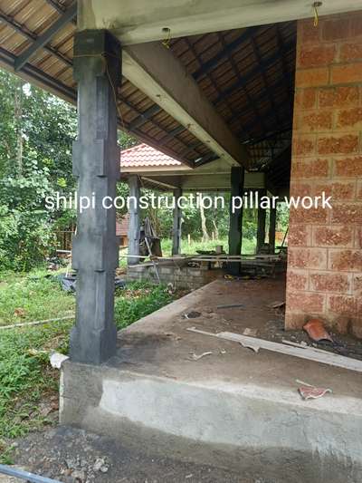 #stone pillar work