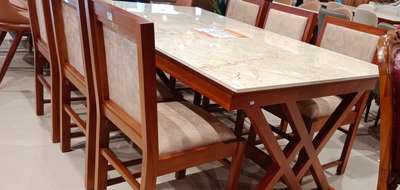 hot sale.. 6 seatr marble top dining @59900