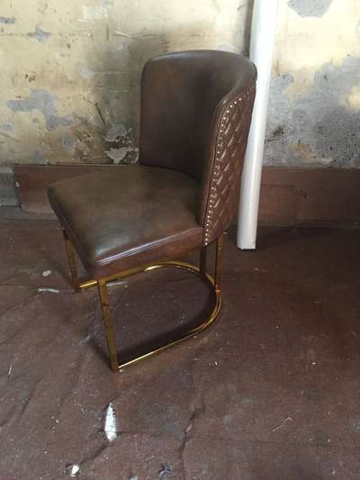 #Stanless Steel PVD Coated Chair#958232616#