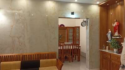 granite Look in wall with Polygranite Sheet.