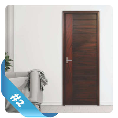 Pollux FRP Bathroom Door By Cube