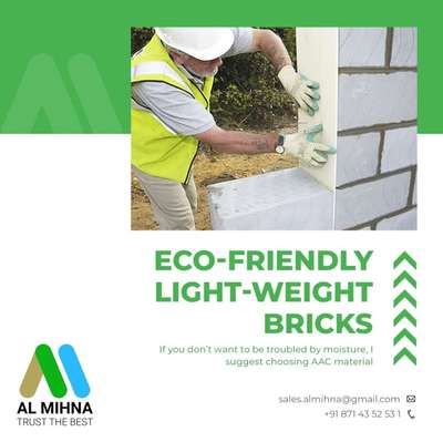 #AAC  #ecofriendly  #revolutionary product  #construction#