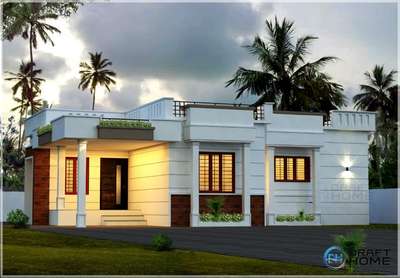 #KeralaStyleHouse  #3dmodeling  #exterior_Work  #vadakkencherry  #ContemporaryHouse