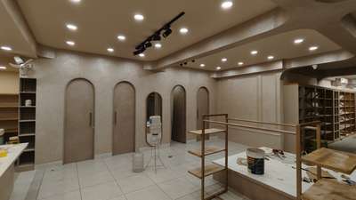 Velvet Fogg Effect Texture painting #TexturePainting #texture #textureworks #texturewrkkerala #WallDecors #WallPainting #artechdesign #InteriorDesigner #resturantdesign