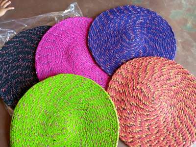 *Round Door Mats 5 Pcs.*
Name: Round Cotton Door mats
Material: Cotton
Print or Pattern Type: Solid
Ideal For: Anywhere
Features: Water Absorbing
Design Type: Other
Type: Doormat
Length: 43 cm
Height: 1 cm
Breadth: 43 cm
Net Quantity (N): 5