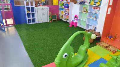 Wallpaper, LVT Flooring, Foam sticker, Artificial grass, Carpet , kids school flooring work done in MY PUTHIL (pre school) Indrapuram, Ghaziabad. 
For any query or work WhatsApp 092681 10977