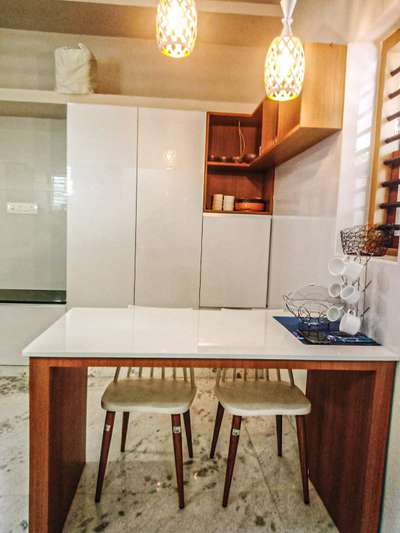 #Modular kitchen  # Tall unit  # Breakfast table  #