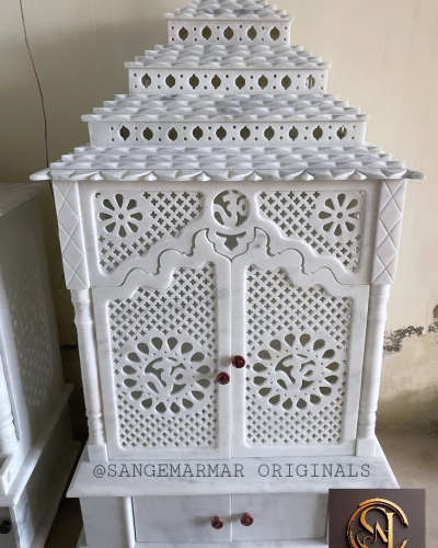 Hury up And Get These Small Size Good looking "home  Mandir" Suitable For your  Your Prayes And For Your Pooja Room
Made By Natural Marble 
Hand Crafted Article 
DM Us For More Details  
 #marble 
#handcrafted 
#mandir #mandirdesign 
#Prayerrooms #HindusPrayerRoom