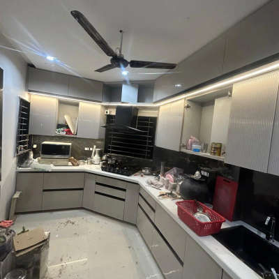 running work small kitchen. contact for interior design nd bunglow plan