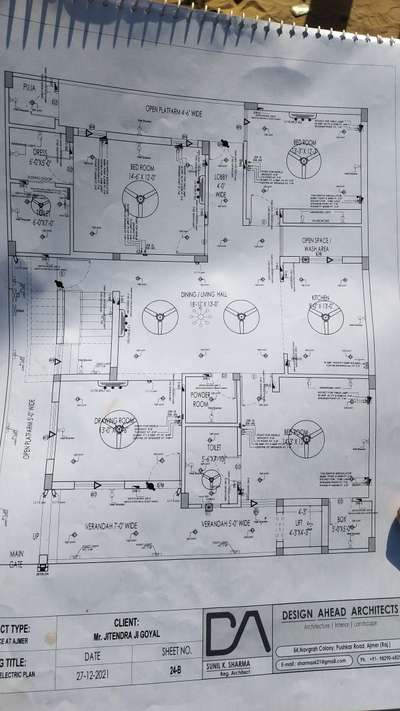 Electrical work is done according to the picture.
 coll 9509448317
         7976471716