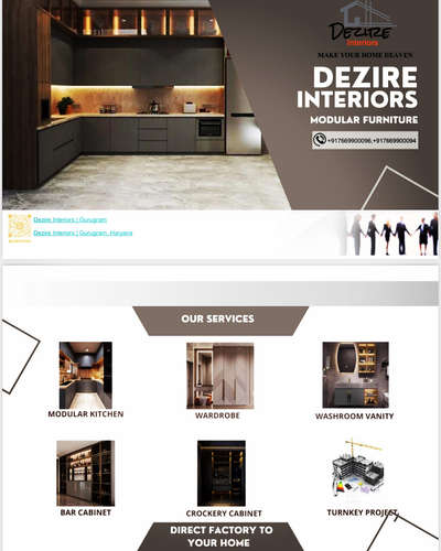 Modular kitchen design 
High Quality factory finish 
Contact .7669900096