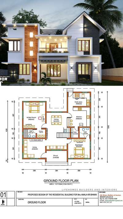 #FloorPlans #ElevationHome #3d #mydrawing