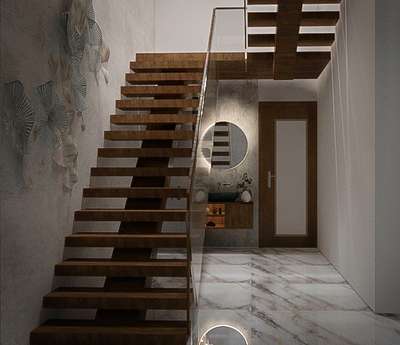 stair and washbasin