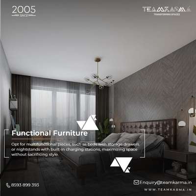 Less clutter, more living.

Let’s create a space that inspires.

#furnitures #interior #interiordesign #interiordesigning #architecture #teamkarma #banglore