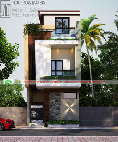 15 foot elevation design by floor plan makers 
 #ElevationHome 
 #ElevationDesign 
#elevation_ 
#facadedesign 
#CivilEngineer 
#architecturedesigns