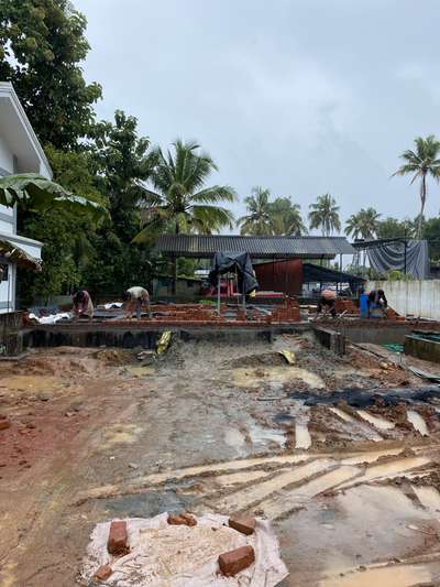 #KeralaStyleHouse  #redbrickwork #ongoingproject