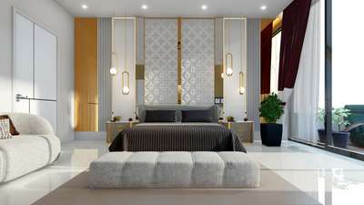 modern luxury bedroom design 
  #BedroomDesigns  #luxerybedroom  #InteriorDesigner  #MasterBedroom
contect for any exterior And interior design