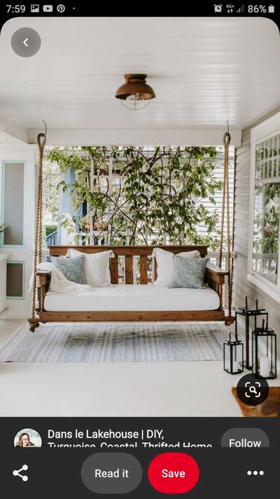 hanging bed