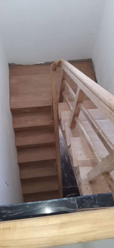 Wooden staircase