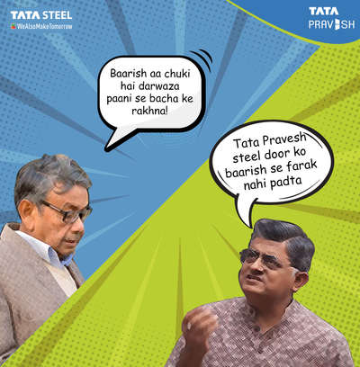 This monsoon, bid farewell to door worries!

Choose Tata Pravesh steel doors and embrace a worry-free season. With their robust build and weather-resistant properties, our doors will keep your home secure and protected against the elements. Enjoy the monsoon to the fullest, knowing that your doors are built to withstand it all. 🌧️

#Tatapravesh  #Tatasteel  #wealsomaketomorrow  #steeldoors  #Tata  #beststeeldoors  #beststeeldoor #beststeeldoorinkerala