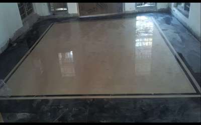 black granite galaxy.bordar and  RAK. 1meter tile  laying