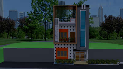 22'6"x53' Elevation design 
#trendingdesign #viralkolo