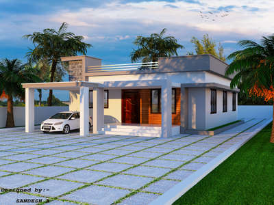 #2BHKHouse  #exteriordesigns  #3d  #CivilEngineer