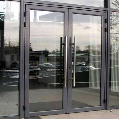 Aluminum Doubel Door with Tuffend