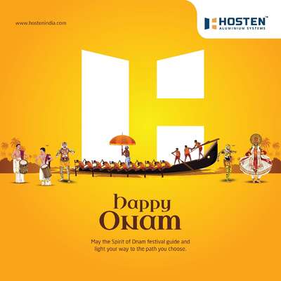 ...Happy Onam... 
Hosten Aluminium Systems