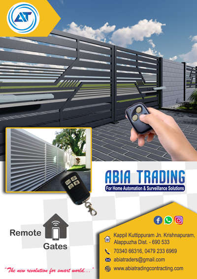 Contact us, for Remote Gate system. Swing / Sliding / Combination. With 2years warranty.