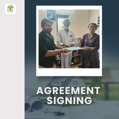 Grateful for the trust! Our latest agreement signing marks another step in delivering stunning designs and quality construction. Let’s build something extraordinary!

#Turnkey Construction
#Kerala Architecture
#Interior And Exterior Design
#Home Building Journey
#Modern Home Design
#Tropical Style Homes
#Kerala Style Homes
#Dream Home Builders
#Custom Home Design
#Construction Company
#New Project Alert
#Home Renovation
#House Design Ideas
#Luxury Home Design
#Building Dream Homes
#Interior Inspiration
#Architecture Lovers
#Kolo App Designs
#Client Trust
#Creative Spaces #kochi #kottayam #thrissur #viyaconstructions #viyabuilders #viya