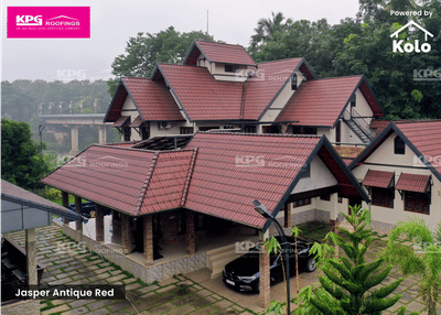 Jasper Antique Red
Update your homes with KPG Roofings

#kpgroofings #updateyourhome #homedecor #kpg #roofingtile #tiles #homeroof #RoofingIdeas #kpgroofs #homerooofing #roof