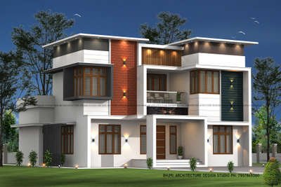 contemporary house design #KeralaStyleHouse #architecture #bhumi#design