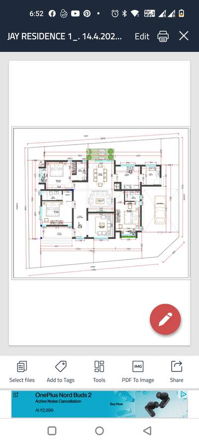 #3bhkresidential
 plan#singlestorey#1652sqft#