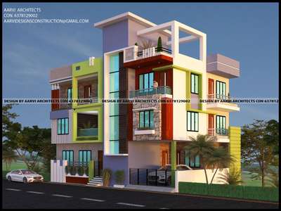 Proposed resident's for Mr Ramkaran saini @ Sikar
Design by - Aarvi architects (6378129002)