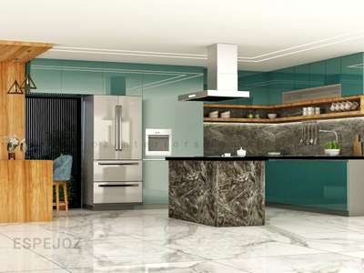 #ModularKitchen 
 #KitchenInterior