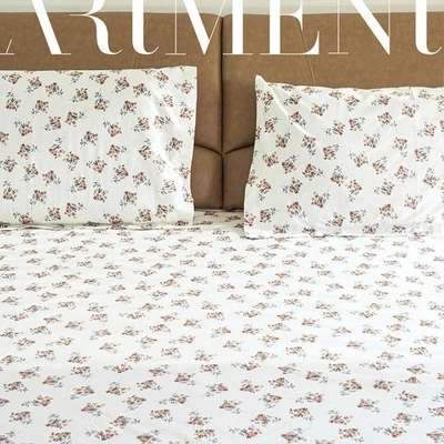 Rest In A Garden And Wake Up Feeling Rejuvenated!

Flowers are refreshing and bring a sense of calmness and vitality to any space.

This white king-size bedsheet is made of premium quality percale cotton, bringing a sense of understated luxury to your bedroom.

#bedsheet #bedding #Victorian
#flowerbedsheet #art #theartment #decorshopping