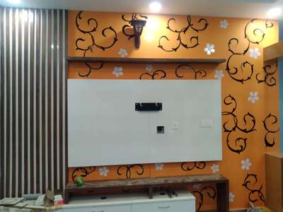 57 sqft  tv unit work at anthichira