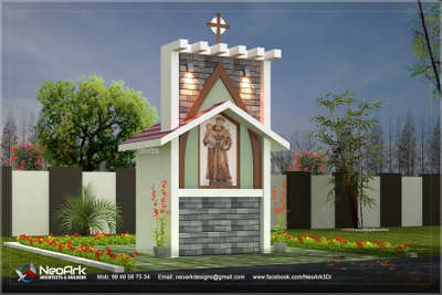 Small grotto design 😊 #Palakkad  #Menonpara  #Vadakarapathy