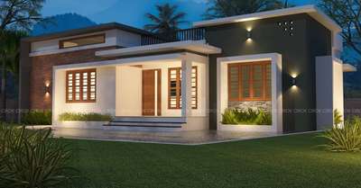 923 sqrft വീട്