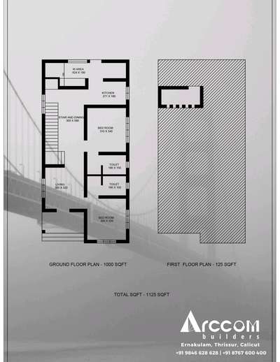 വളരെ ലളിതമായ രീതിയിൽ ഒരു സിംഗിൾ ഫ്ലോറിൽ 1125 സ്ക്വയർ ഫീറ്റിൽ ചെയ്തിരിക്കുന്ന ഈ പ്ലാൻ ,തൃശൂർ ജില്ലയിൽ തളിക്കുളം എന്ന സ്ഥലത്ത് Mr ഷഫീക്, ലുലവ ഷഫീക് എന്നീ ദമ്പതികൾ വേണ്ടി നിർമ്മിക്കുന്നതാണ്...രണ്ടു ബെഡ്റൂം ഉള്ള ഈ വീട് നാല് സെൻ്റ് സ്ഥലത്തിൽ ആണ് നിർമ്മിക്കുന്നത്... 

കൂടുതൽ വിവരങ്ങൾക്ക്…….

Arccom Builders 
Cochin I Calicut I Thrissur 
  ☎️      :- +91 9846 628 628
              :- +91 8767 600 400

https://instagram.com/arccom_builders?igshid=NGVhN2U2NjQ0Yg==1800