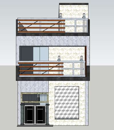 simple 3d elevation 
 #houseplan  #3d  #3Ddesign  #Architect