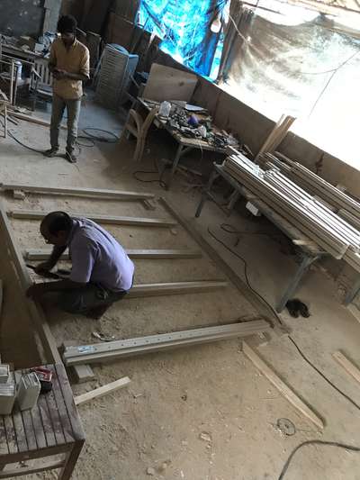 wpc 4 panel window assembling 

 #wpc  #wpcdoorframe  #wpcwindows