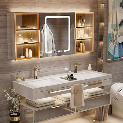 luxury bathroom vanity #bathroomvanity  #vanitydesign  #vanitycabinets  #BathroomDesigns  #BathroomRenovation  #bathroomdecor