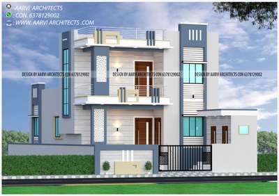 Proposed resident's for Mr Sanjay G # Sujangarh
Design by - Aarvi Architects (6378129002)