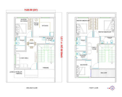 Small composed 4BHK house plan...🏡
#planning #4BHKPlans #naturallight #ventilation #compact #architecturedesigns #FloorPlans #furnitures #2DPlans