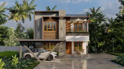 #ElevationDesign #architecturedesigns #HouseDesigns #keralaarchitectures #architecturedaily
